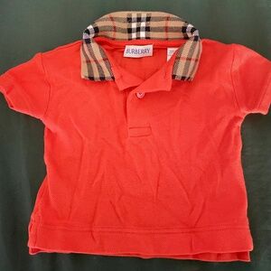 Burberry polo tee